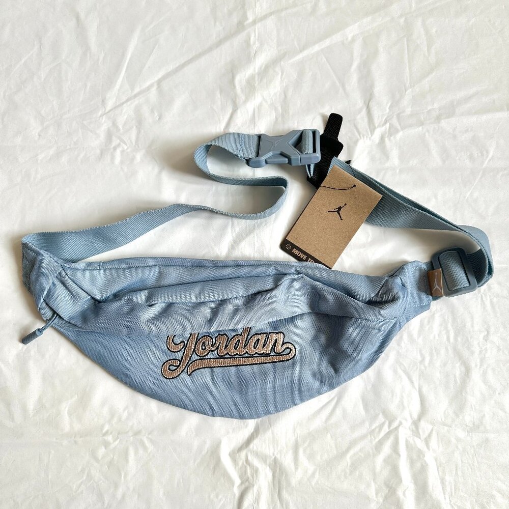 NIKE Jordan MVP Crossbody Bag (6L) Travel Bag Unisex Blue Men's Crossbody Street